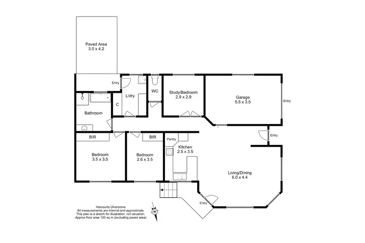 Floorplan of Homely house listing, 5/16A William Street, Ulverstone TAS 7315