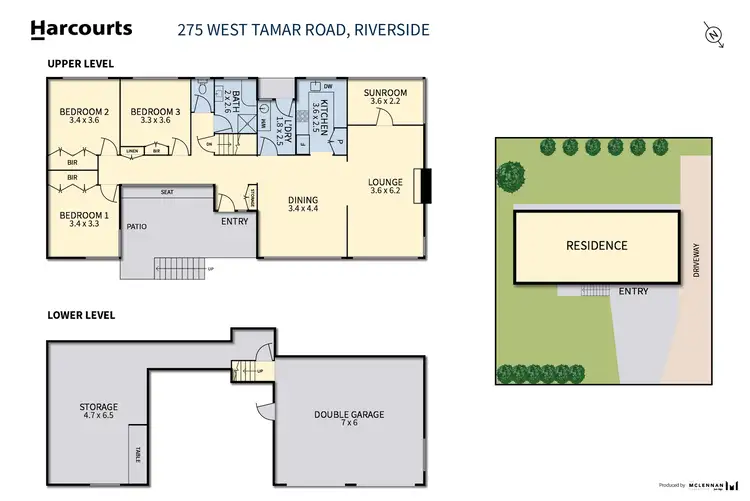 Floorplan of Homely house listing, 275 West Tamar Road, Riverside TAS 7250
