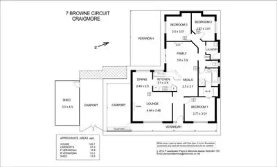 Floorplan of Homely house listing, 7 Browne Circuit, Craigmore SA