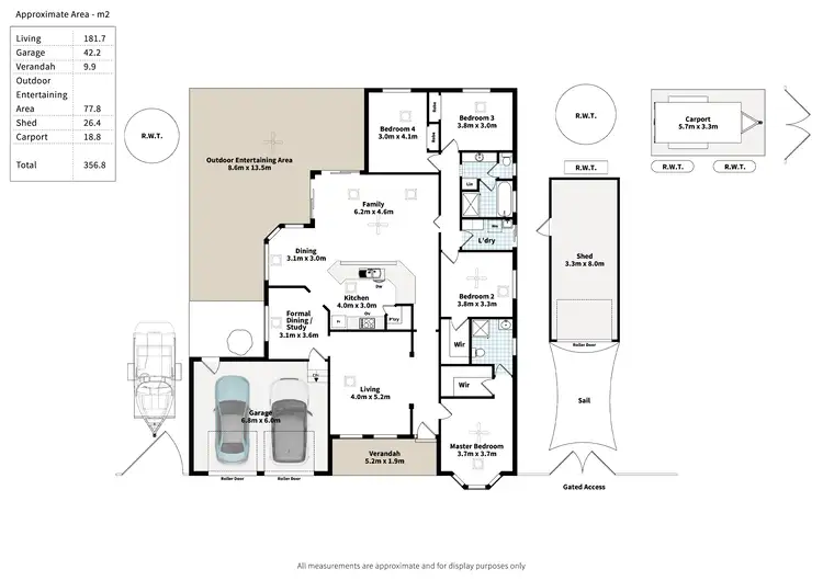 Floorplan of Homely house listing, 19 Byron Bay Boulevard, Seaford Rise SA 5169