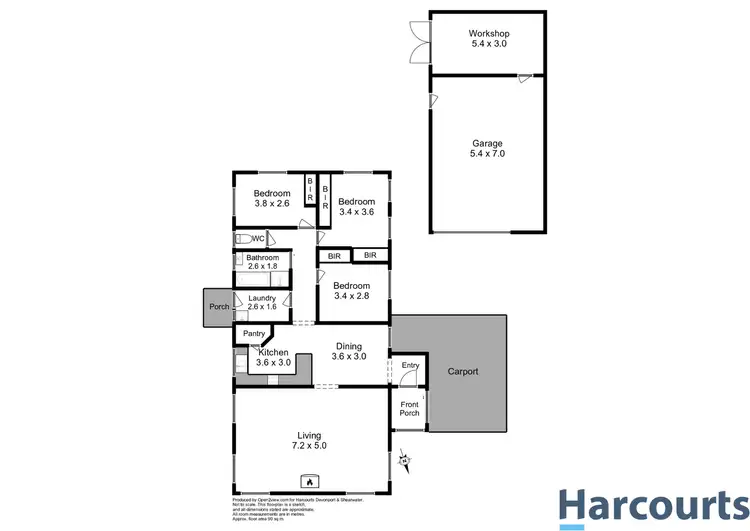 Floorplan of Homely house listing, 15 Wirreecoo Avenue, Devonport TAS 7310