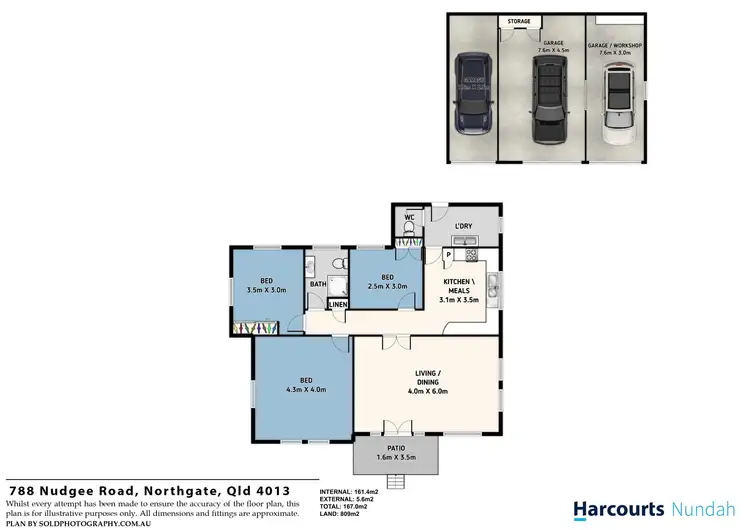 Floorplan of Homely house listing, 2/1 Nudgee Road, Northgate QLD 4013