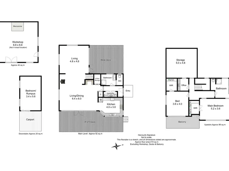 Floorplan of Homely house listing, 5 Alma Road, Orford TAS 7190