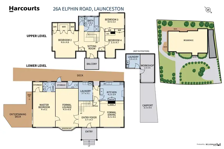 Floorplan of Homely house listing, 26a Elphin Road, Launceston TAS 7250