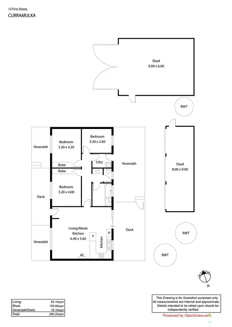 Floorplan of Homely house listing, 13 First Street, Curramulka SA 5580
