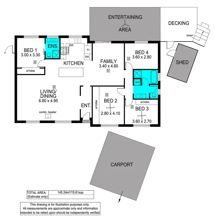Floorplan of Homely house listing, 7 Marina Court, Hallett Cove SA 5158