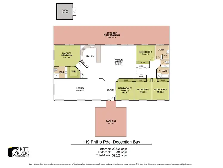 Floorplan of Homely house listing, 119 Phillip Parade, Deception Bay QLD 4508