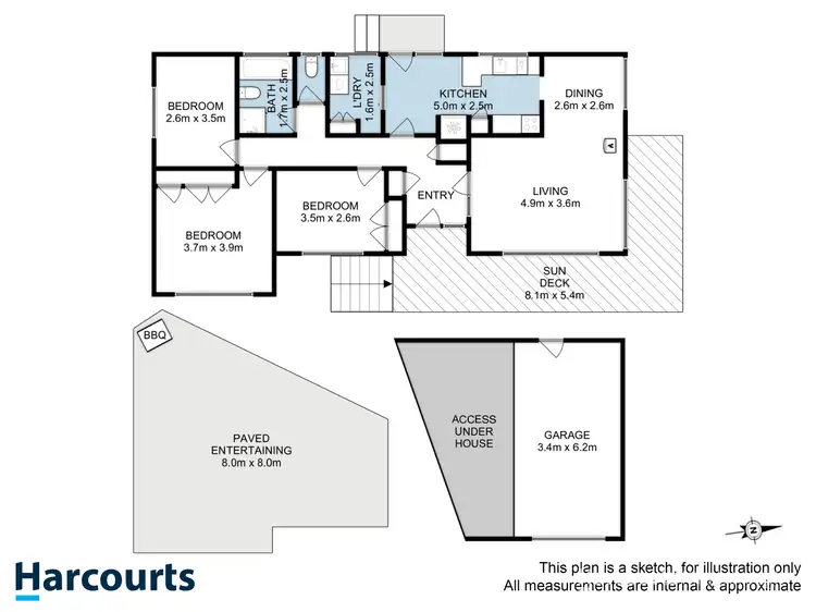 Floorplan of Homely house listing, 9 Killara Way, Kingston Beach TAS 7050