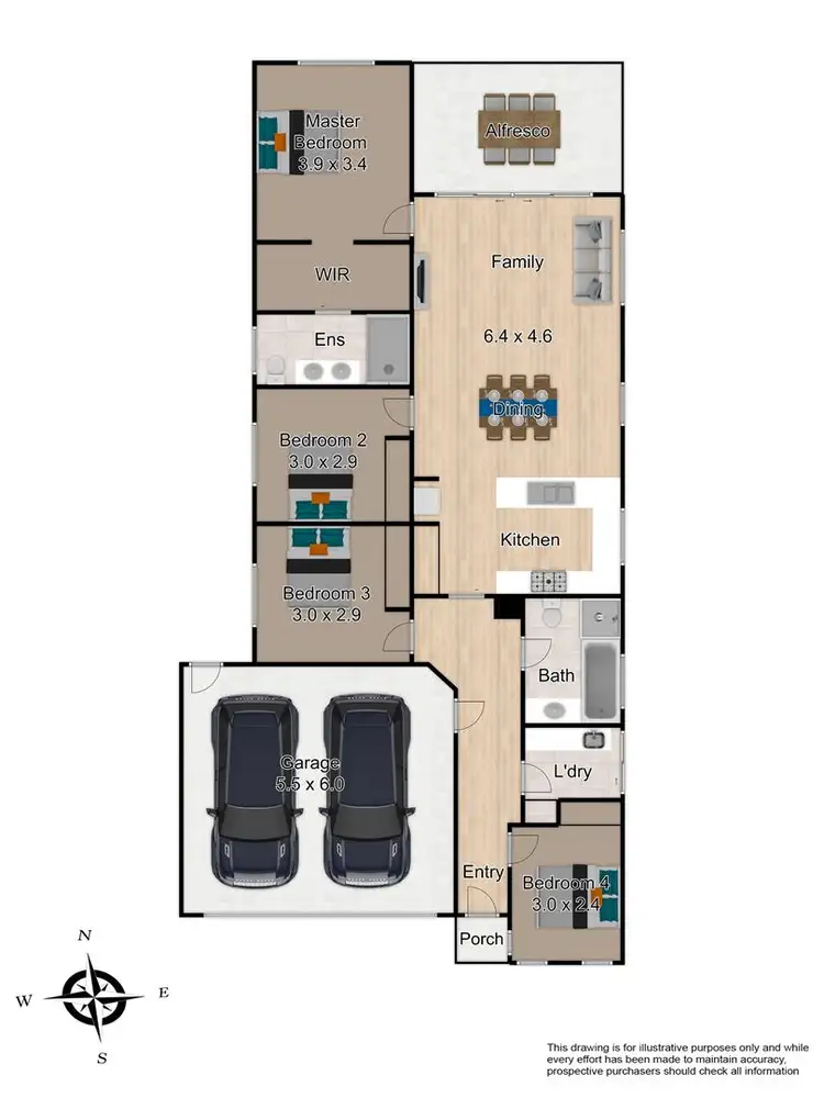 Floorplan of Homely house listing, 72 Prendergast Avenue, Cranbourne East VIC 3977