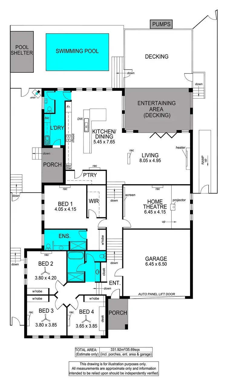 Floorplan of Homely house listing, 2 Alia Drive, Sheidow Park SA 5158