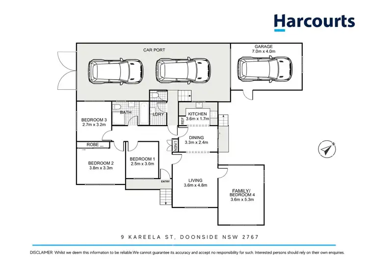 Floorplan of Homely house listing, 9 Kareela Street, Doonside NSW 2767