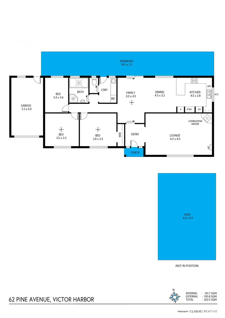 Floorplan of Homely house listing, 62 Pine Avenue, Victor Harbor SA 5211