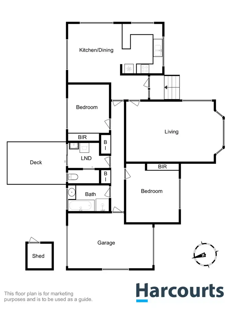 Floorplan of Homely house listing, 5 Mercer Court, Sorell TAS 7172