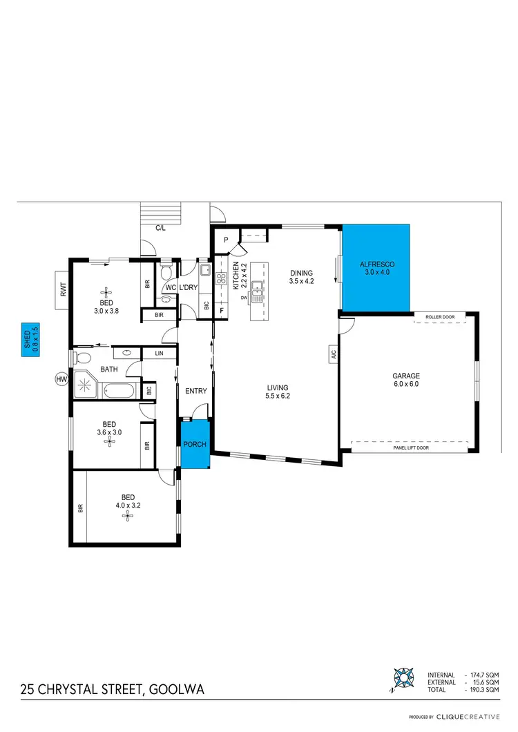 Floorplan of Homely house listing, 25 Chrystal Street, Goolwa SA 5214