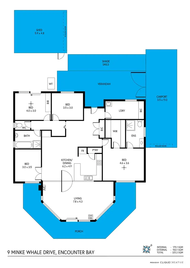Floorplan of Homely house listing, 9 Minke Whale Drive, Encounter Bay SA 5211
