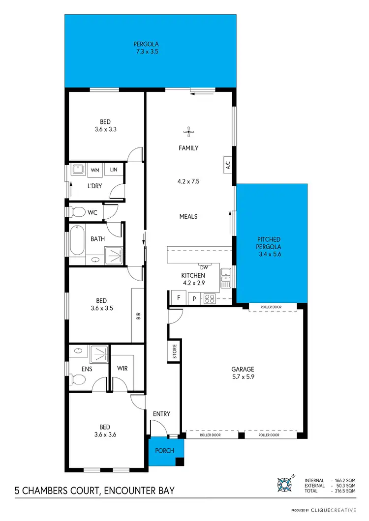 Floorplan of Homely house listing, 5 Chambers Court, Encounter Bay SA 5211