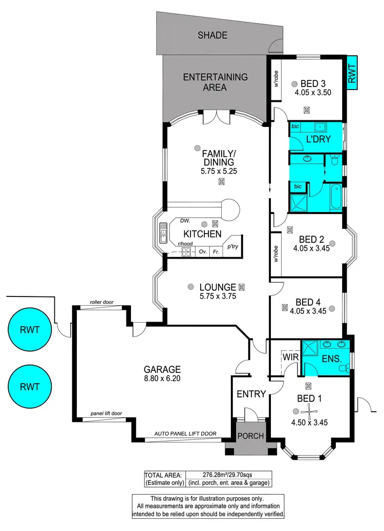 Floorplan of Homely house listing, 20 Elizabeth Crescent, Hallett Cove SA 5158