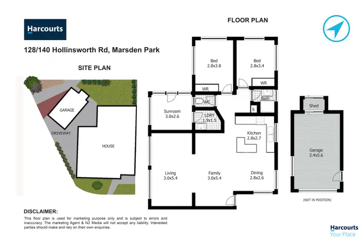 Floorplan of Homely house listing, 128/140 Hollinsworth Road, Marsden Park NSW 2765