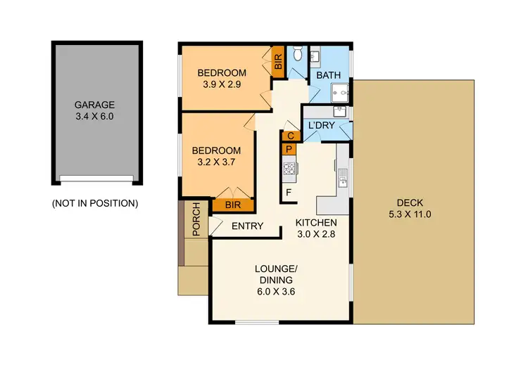 Floorplan of Homely unit listing, 1/103 Forest Road, Ferntree Gully VIC 3156