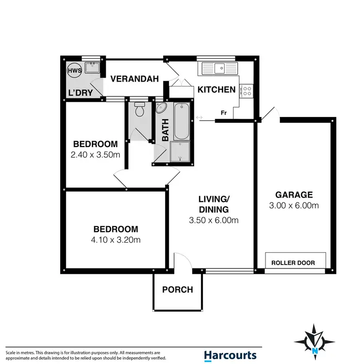 Floorplan of Homely house listing, 2/61 Riverside Drive, Goolwa South SA 5214