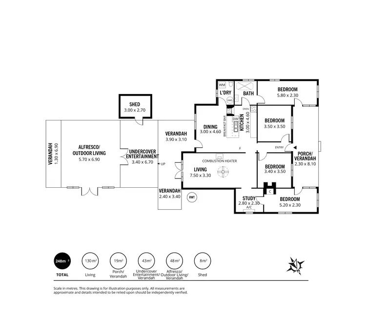Floorplan of Homely house listing, 64 Anderson Avenue, Port Noarlunga SA 5167