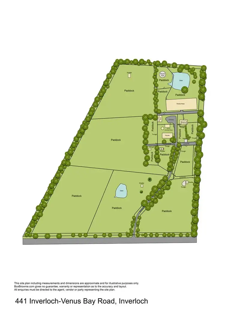 Floorplan of Homely rural property listing, 441 Inverloch-Venus Bay Road, Inverloch VIC 3996