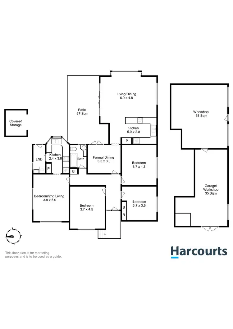 Floorplan of Homely house listing, 27 High Street, Bellerive TAS 7018
