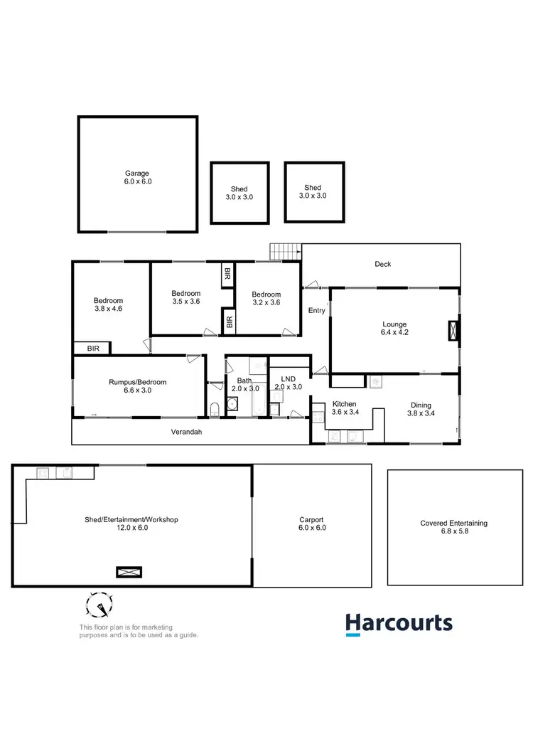 Floorplan of Homely house listing, 410 Rifle Range Road, Sandford TAS 7020
