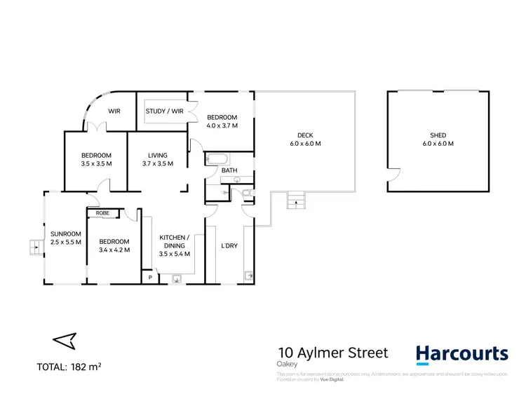 Floorplan of Homely house listing, 10 Aylmer Street, Oakey QLD 4401