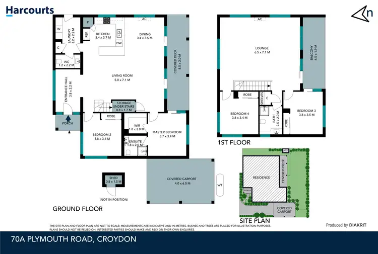 Floorplan of Homely house listing, 70a Plymouth Road, Croydon VIC 3136