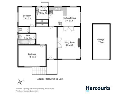 Floorplan of Homely house listing, 30 Clift Street, Mount Stuart TAS 7000