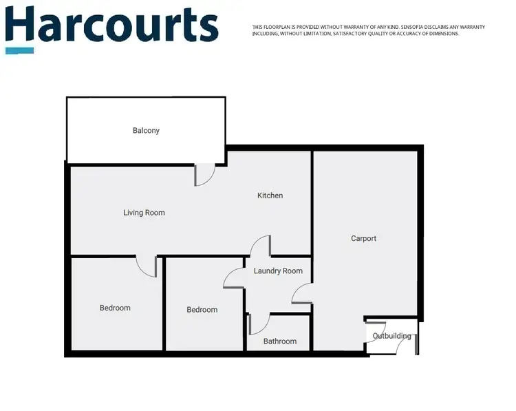 Floorplan of Homely house listing, 1/10 Drummond Street, Horsham VIC 3400