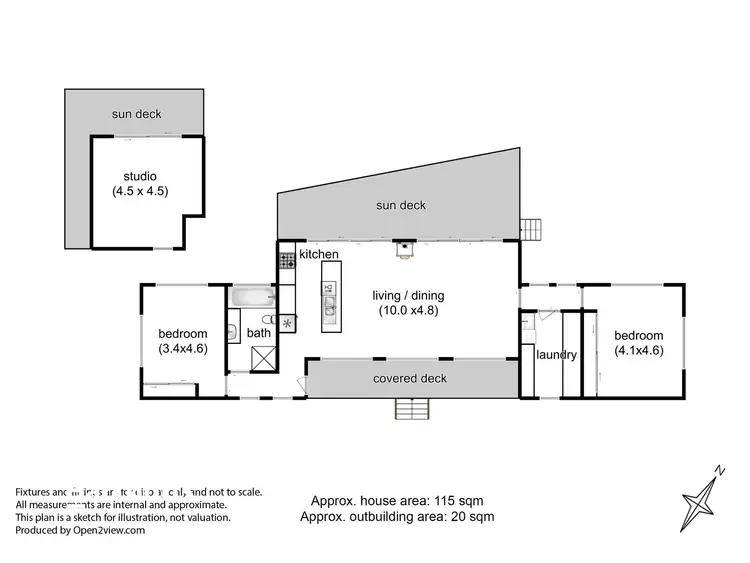 Floorplan of Homely house listing, 209 Misty Hill Road, Mountain River TAS 7109