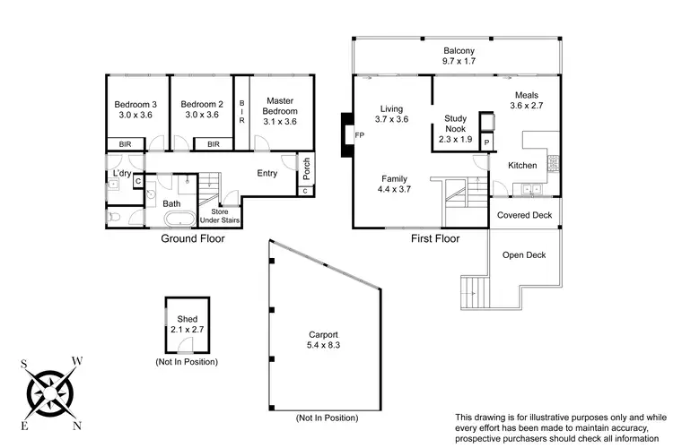 Floorplan of Homely house listing, 8 Kallamondah Road, Ferny Creek VIC 3786