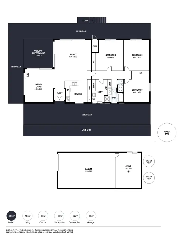 Floorplan of Homely house listing, 106 Ferrier Drive, Waitpinga SA 5211