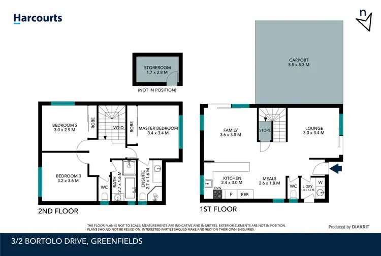 Floorplan of Homely house listing, 3/2 Bortolo Drive, Greenfields WA 6210