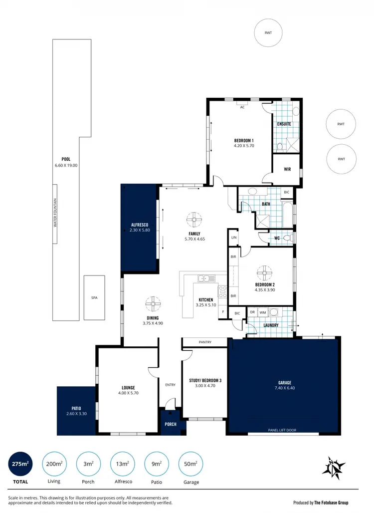 Floorplan of Homely house listing, 6 Montpelier Terrace, Port Elliot SA 5212