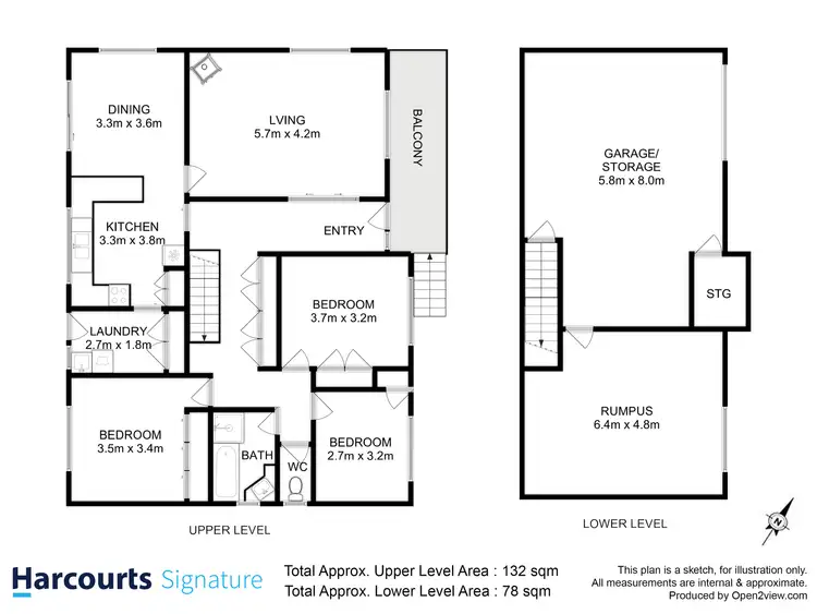 Floorplan of Homely house listing, 79 Crosby Road, Rosetta TAS 7010