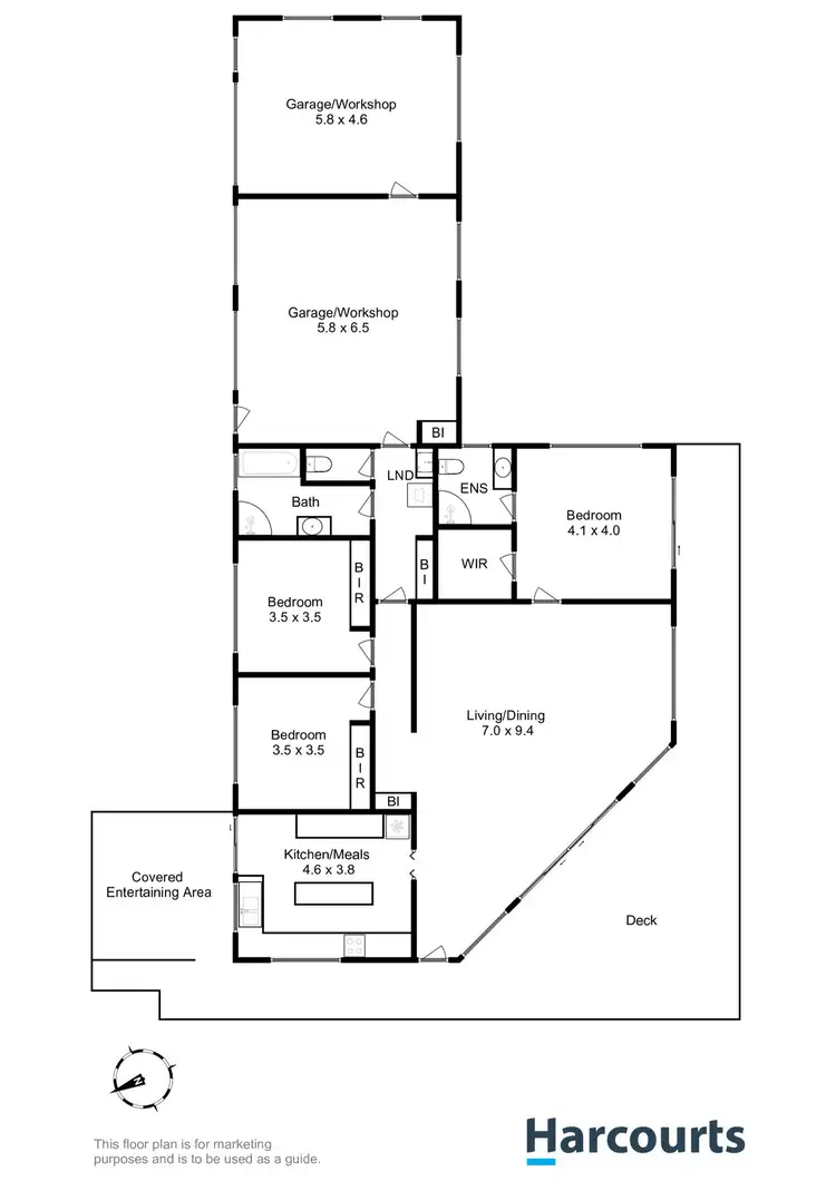 Floorplan of Homely house listing, 633 Primrose Sands Road, Primrose Sands TAS 7173