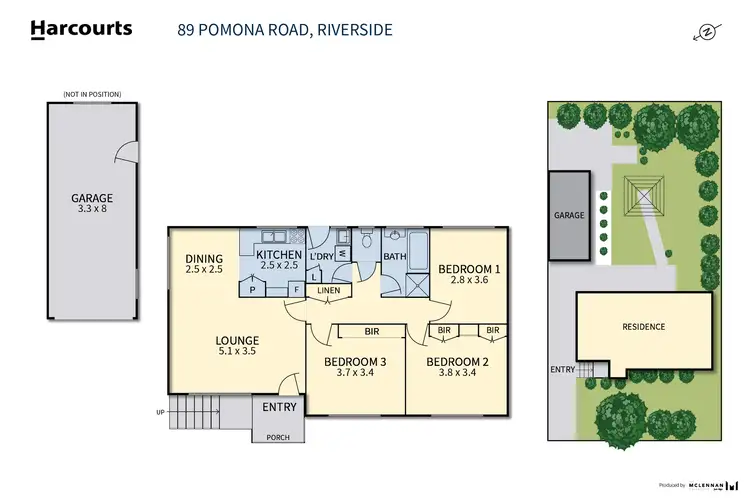 Floorplan of Homely house listing, 89 Pomona Road, Riverside TAS 7250