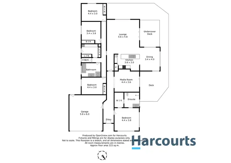 Floorplan of Homely house listing, 10 Debbie Court, Ulverstone TAS 7315
