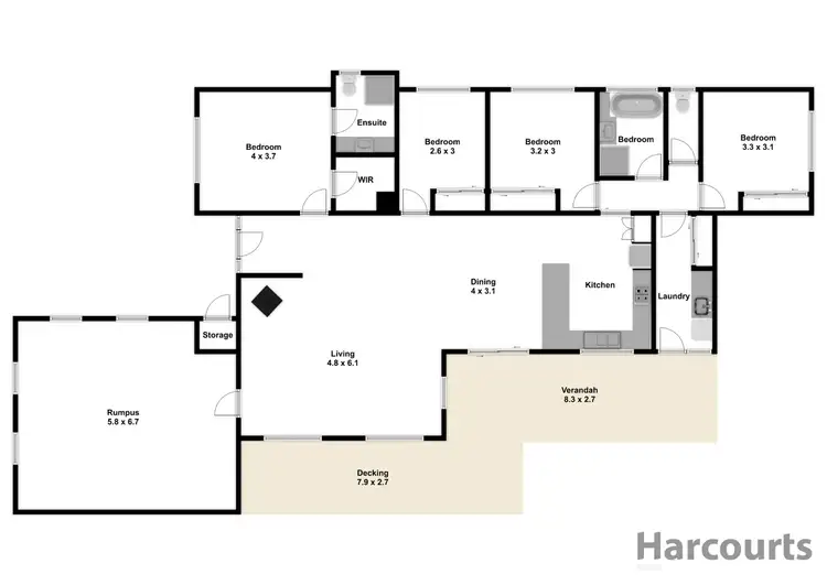 Floorplan of Homely house listing, 12 Mcmillan Drive, Warragul VIC 3820
