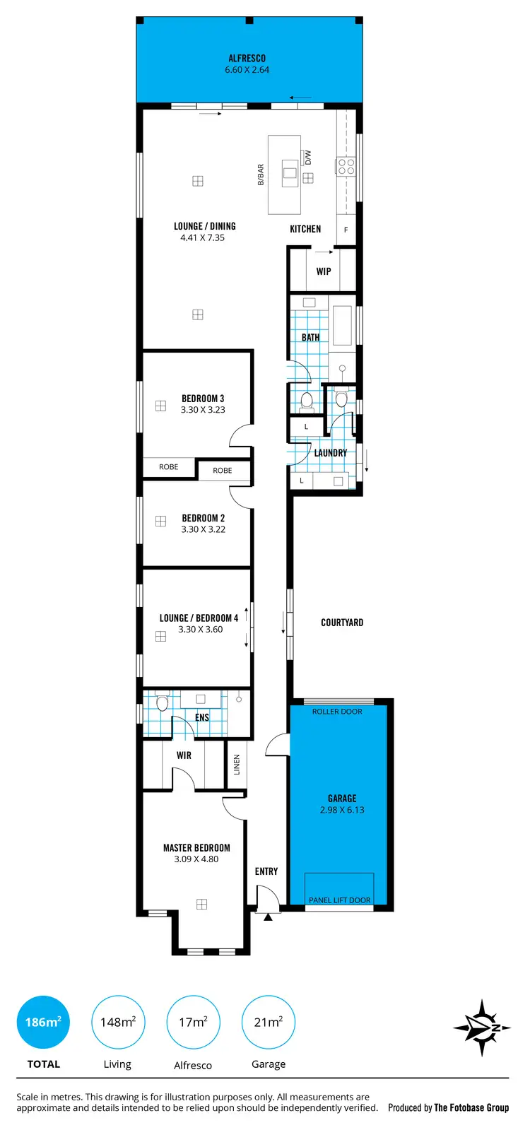 Floorplan of Homely house listing, 20B Barons Street, Tranmere SA 5073