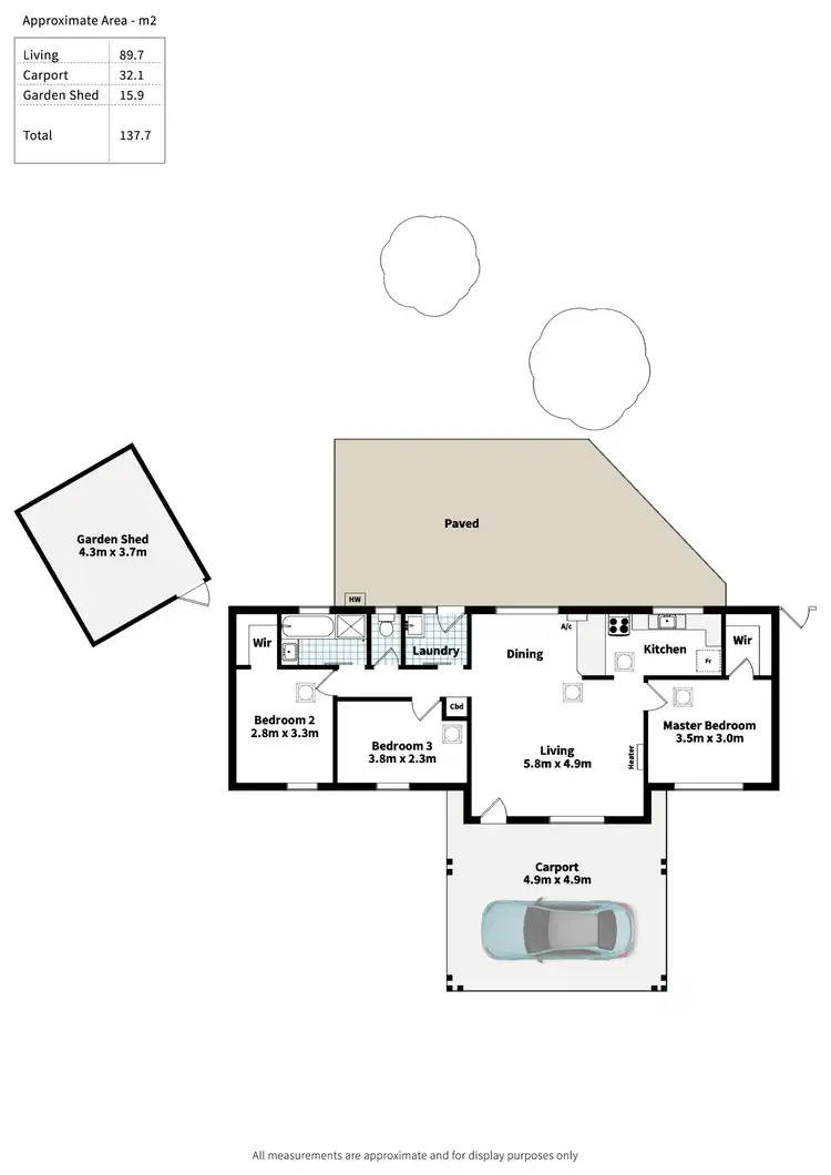 Floorplan of Homely house listing, 32 Bayton Road, Huntfield Heights SA 5163