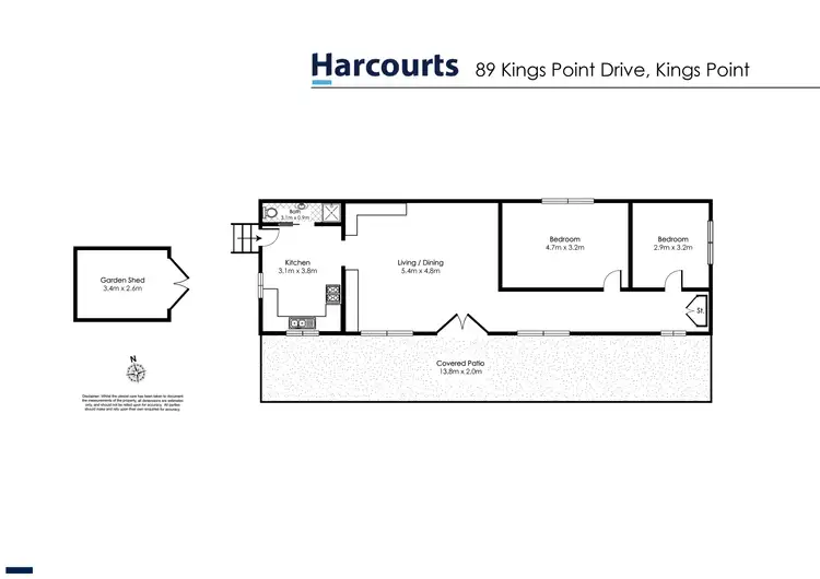 Floorplan of Homely house listing, 89 Kings Point Drive, Kings Point NSW 2539