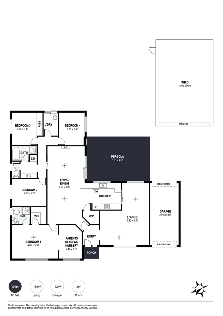 Floorplan of Homely house listing, 43 Agnes Gillespie Drive, Hayborough SA 5211