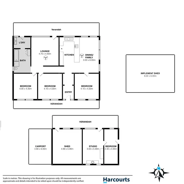 Floorplan of Homely house listing, 1071 Goolwa Road, Currency Creek SA 5214