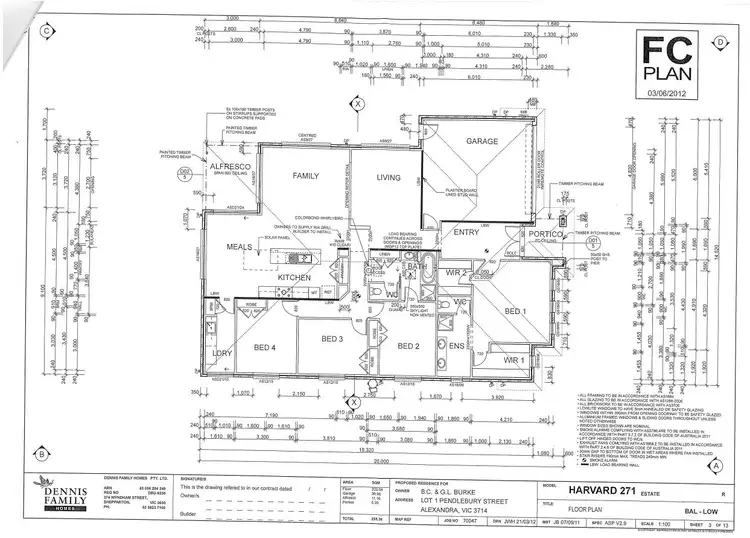 Floorplan of Homely house listing, 35 Pendlebury Street, Alexandra VIC 3714