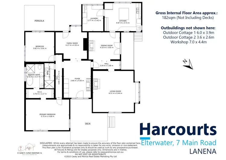 Floorplan of Homely house listing, 7 Main Road, Lanena TAS 7275
