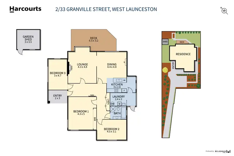 Floorplan of Homely house listing, 2/33 Granville Street, West Launceston TAS 7250